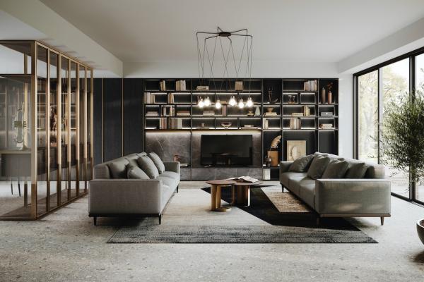 Bibliothèque ouverte MISTY GF Interiors