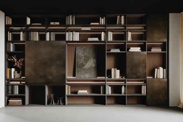 Bibliothèque Libary GF Interiors